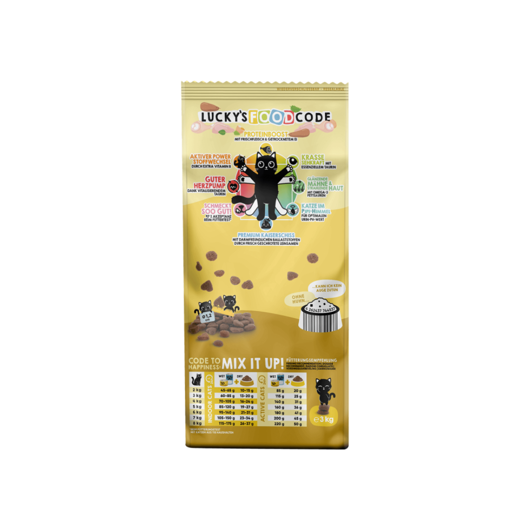 Lucky Lou Adult siipikarja ja kana kissan kuivaruoka 340 g