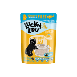 Lucky Lou Extra kana ja tonnikalafilee kastikkeessa 70 g