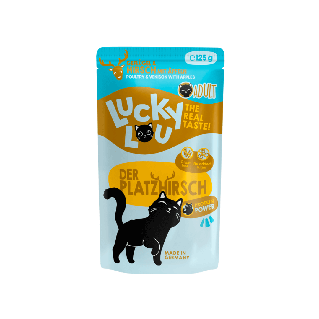 Lucky Lou LS siipikarja ja peura 125 g