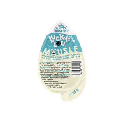 Lucky Lou Mouse tonnikala 28 g kissanherkku