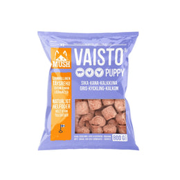 MUSH Vaisto Puppy Sika-kalkkuna-kana 800 g