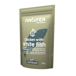 Naturea Cat Kana ja kala kissan märkäruoka 85 g