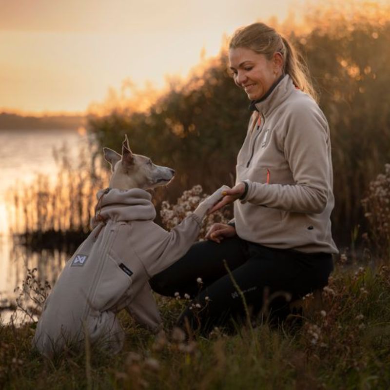 Non-stop dogwear Trail quest fleece overall sand