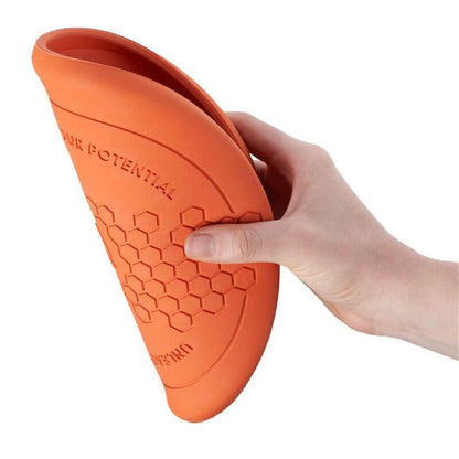 Non-stop dogwear Dog flying disc frisbee, oranssi-musta