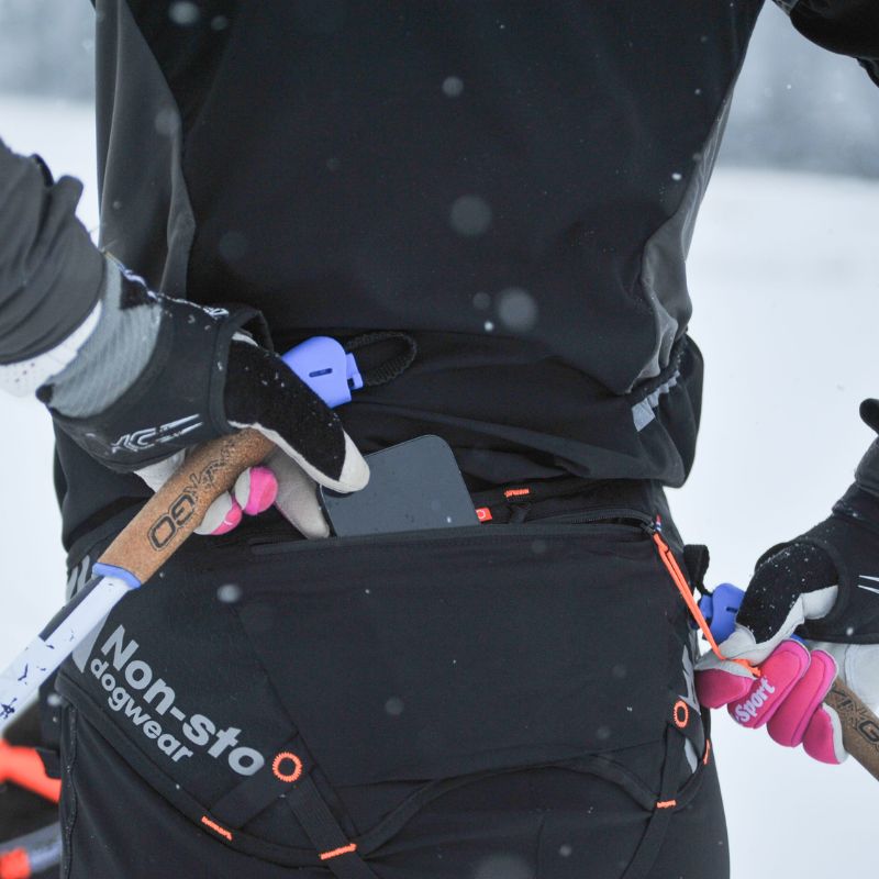 Non-stop dogwear Løype belt pro, musta