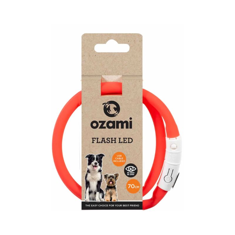 Ozami Flash Led valopanta, punainen 70cm