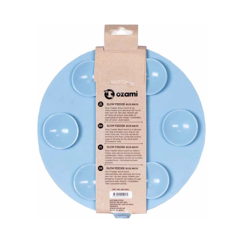 Ozami Slow Feeder Bowl Insert, sininen