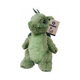Ozami Dino koiran pehmolelu, vihreä