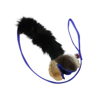 PawsPocket Kahvallinen namipallo kaninkarvalla