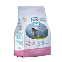 Swiss Natural Adult Mini lammas 1 kg puolikostea täysravinto
