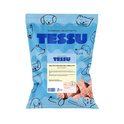 Tessu Kalkkunanjauhelihakuvio 1 kg