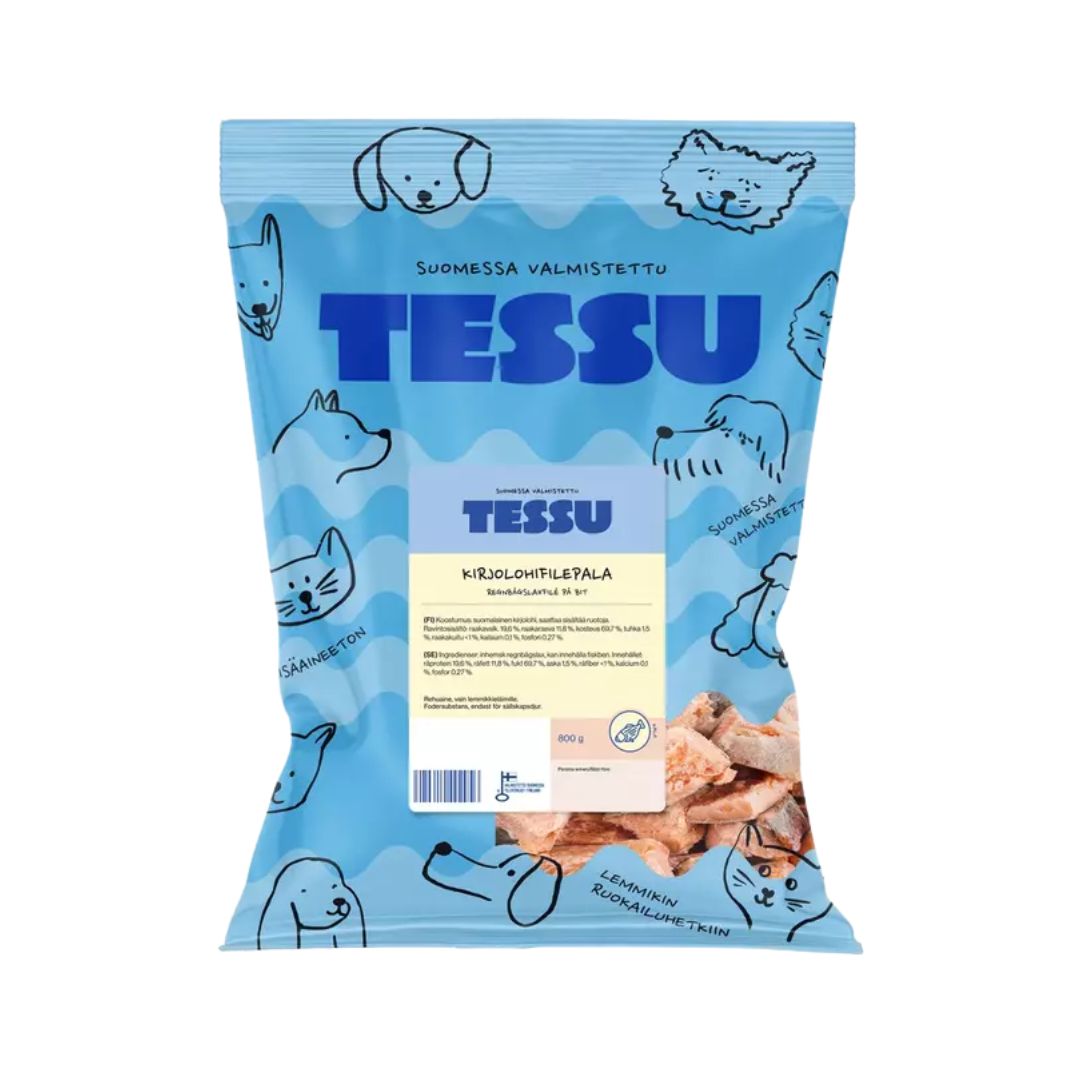 Tessu Kirjolohifileepalat 800 g