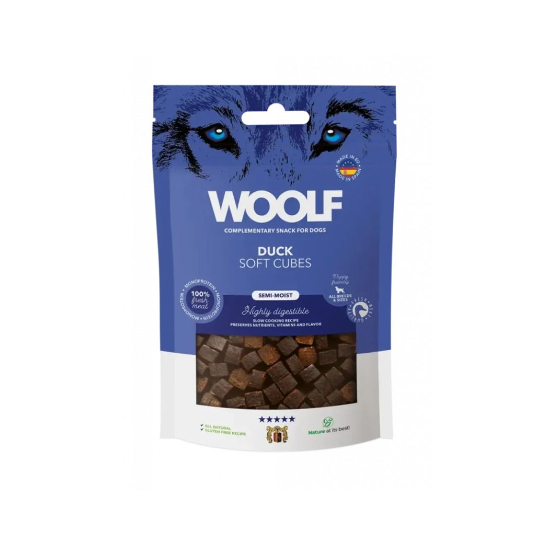 Woolf Soft Cubes ankka 100 g