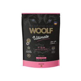 Woolf Ultimate puolikostea koiranruoka kala 1 kg