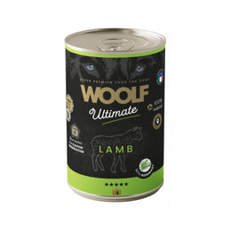 Woolf Ultimate Canned Dogfood - lammas & rosmariini, 400g
