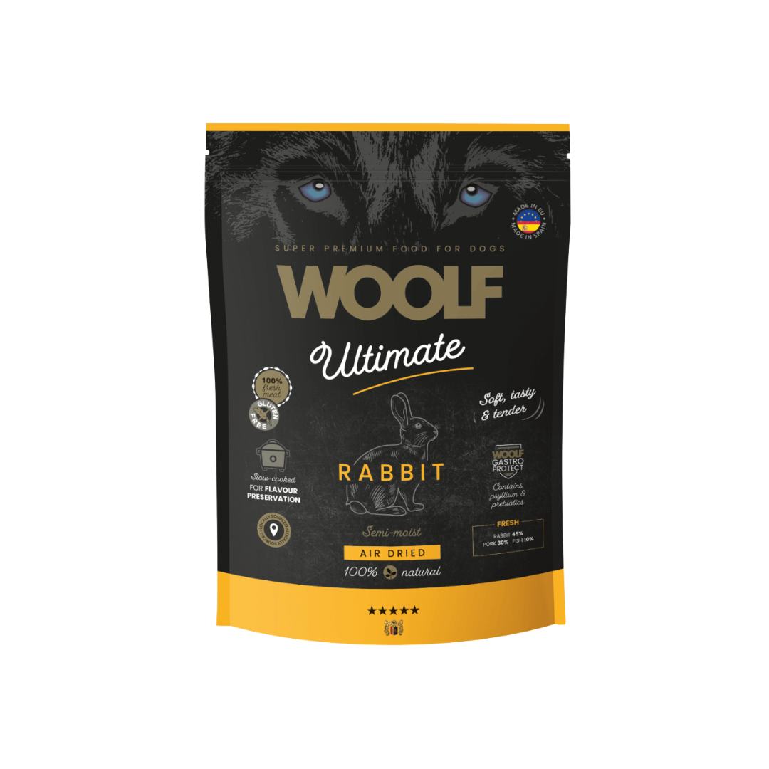 Woolf Ultimate puolikostea koiranruoka kani 1 kg