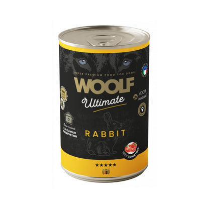 Woolf Ultimate Canned Dogfood - kani & tomaatti, 400 g