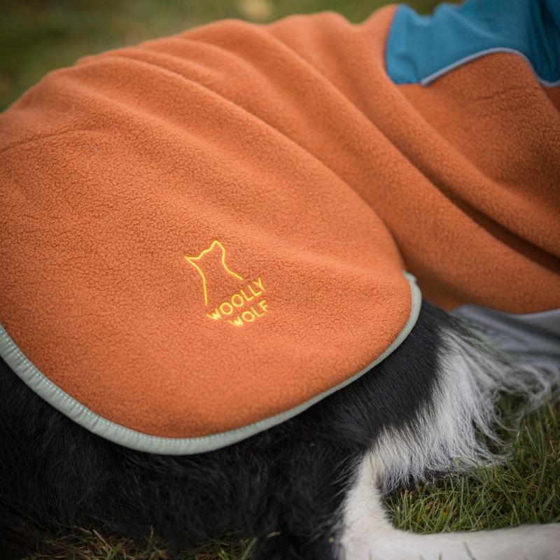 Woolly Wolf Alpha 360 fleecepaita Terracotta