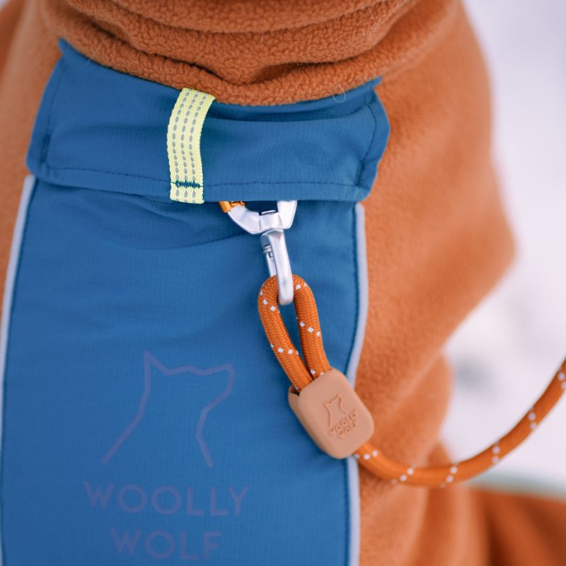 Woolly Wolf Alpha 360 fleecepaita Terracotta