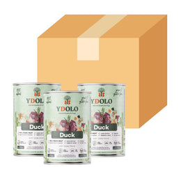 MÄÄRÄALE: YDOLO Healthy & Pure Duck märkäruoka 6 x 400 g