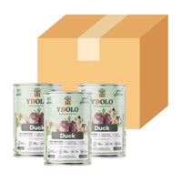 MÄÄRÄALE: YDOLO Healthy & Pure Duck märkäruoka 6 x 400 g