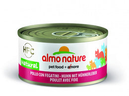 Almo Nature HFC Natural Kana ja maksa 70g kissan märkäruoka