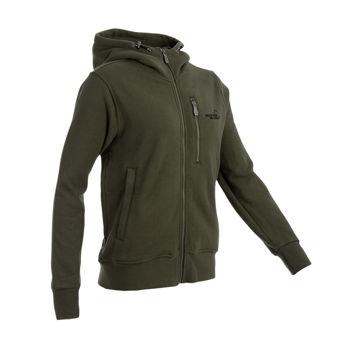 Arrak Sporty Hoodie huppari, oliivi
