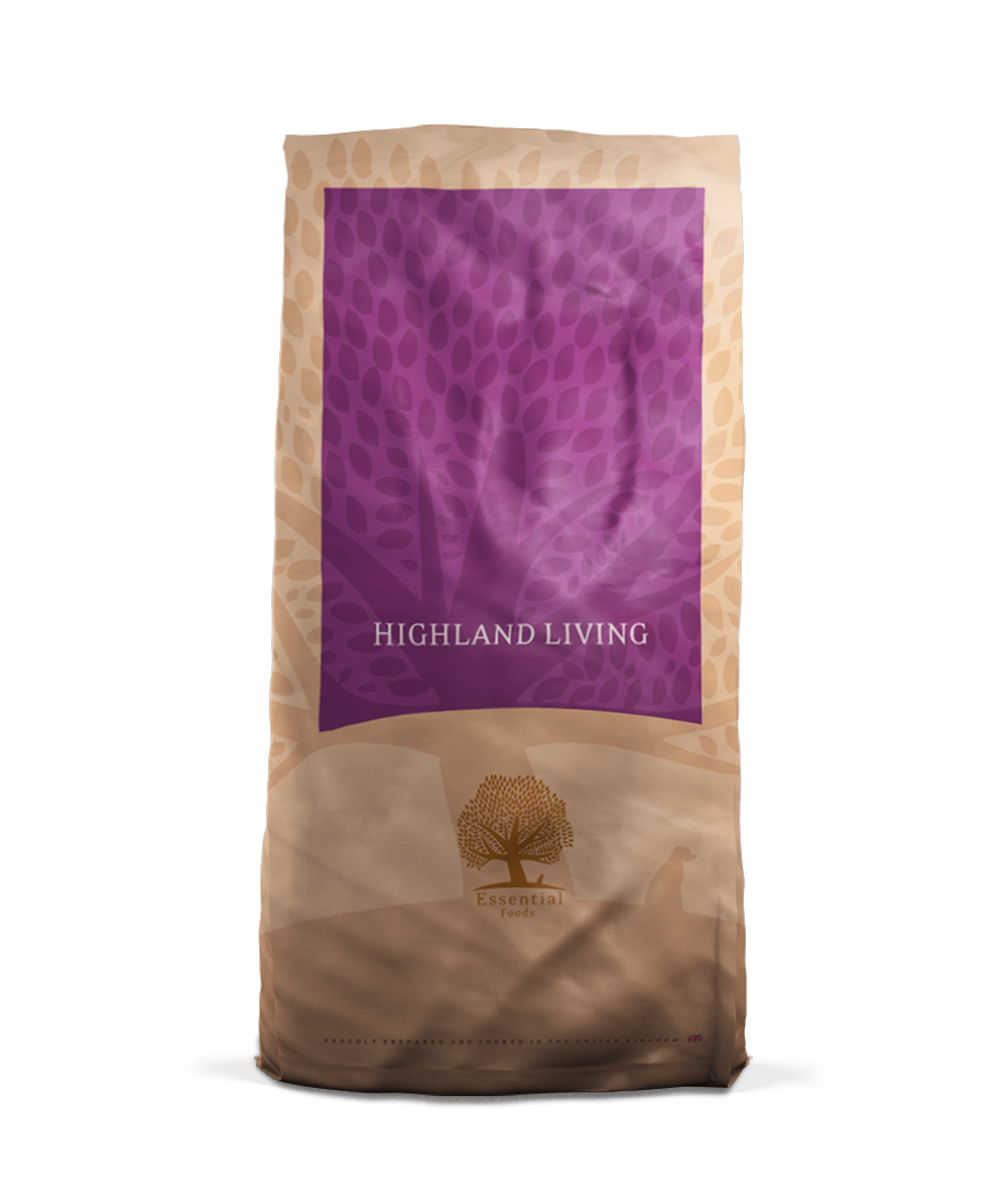ESSENTIAL HIGHLAND LIVING 10 kg viljaton kuivaruoka