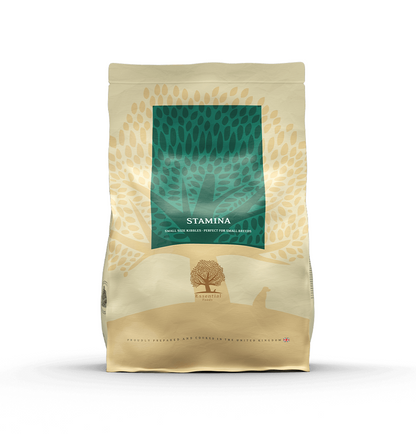 ESSENTIAL STAMINA Small Breed 2,5 kg viljaton kuivaruoka