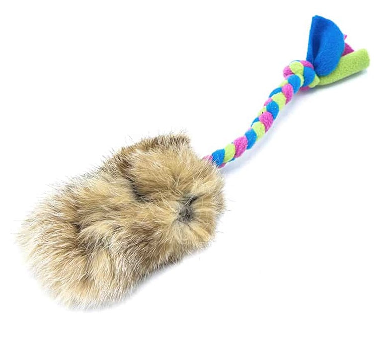 Havohravo Kaninkarva ja fleece XS koiran lelu