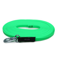 JALEN Biothane jälkiliina 10 m 13 mm, lime