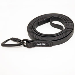 JALEN Biothane twistlock koiran talutushihna 16 mm, musta