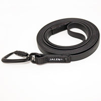 JALEN Biothane twistlock koiran talutushihna 16 mm, musta
