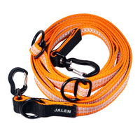JALEN Grip monitoimihihna heijastava alumiinilukolla 3 m, oranssi
