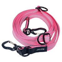 JALEN Grip monitoimihihna heijastava alumiinilukolla 3 m, pinkki