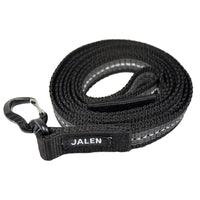 JALEN Grip talutin heijastava alumiinilukolla 2 m, musta