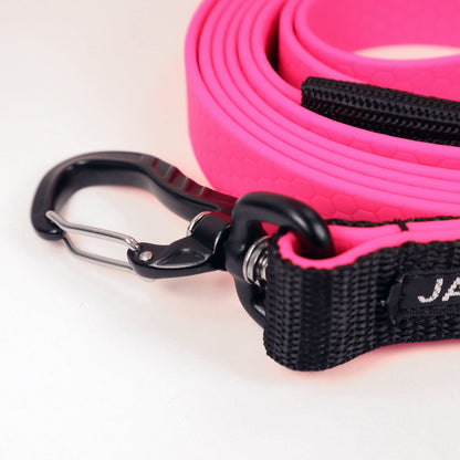 JALEN Hexa talutin alumiinilukolla, pinkki