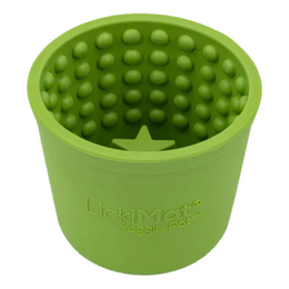 LickiMat Yoggie Pot koiran aktivointlelu, vihreä