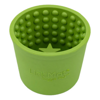 LickiMat Yoggie Pot koiran aktivointilelu, vihreä