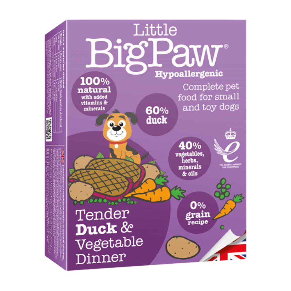 Little BigPaw Tender Duck & Vegetable Dinner 150 g koiran märkäruoka tetra