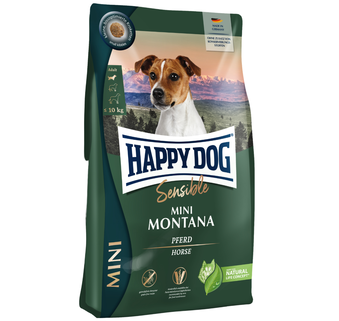 Happy Dog Sensible Mini Montana 4 kg koiran kuivaruoka