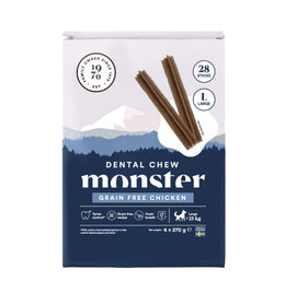 Monster Dog Dental Chew Grain Free Chicken L