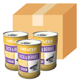 MÄÄRÄALE: Naturea Ankka ja marjat 12 x 400 g