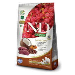 N&D Dog Skin & Coat Peura viljaton koiran kuivaruoka 7 kg
