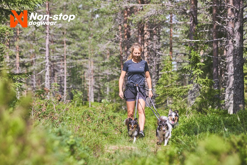 Non-stop dogwear Line Harness 5.0 koiran valjaat, musta