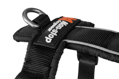 Non-stop dogwear Line Harness 5.0 koiran valjaat, musta