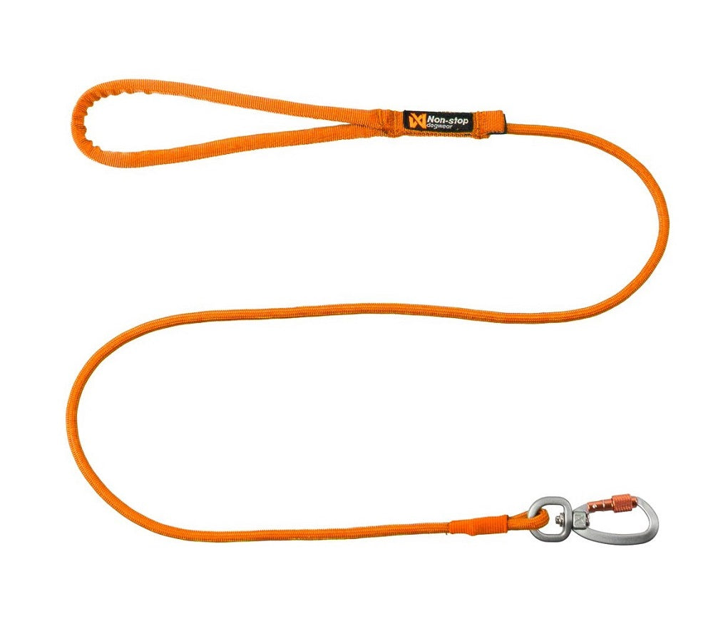 Non-stop dogwear Trekking rope leash köysitalutin, oranssi