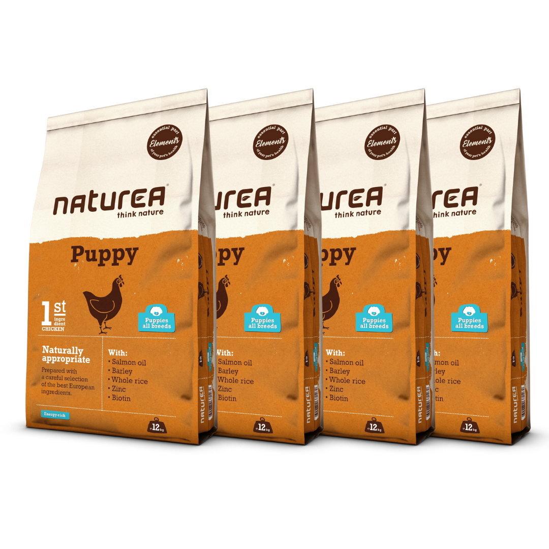 MÄÄRÄALE: Naturea Elements Puppy 4 x 12 kg - säästä 10 %