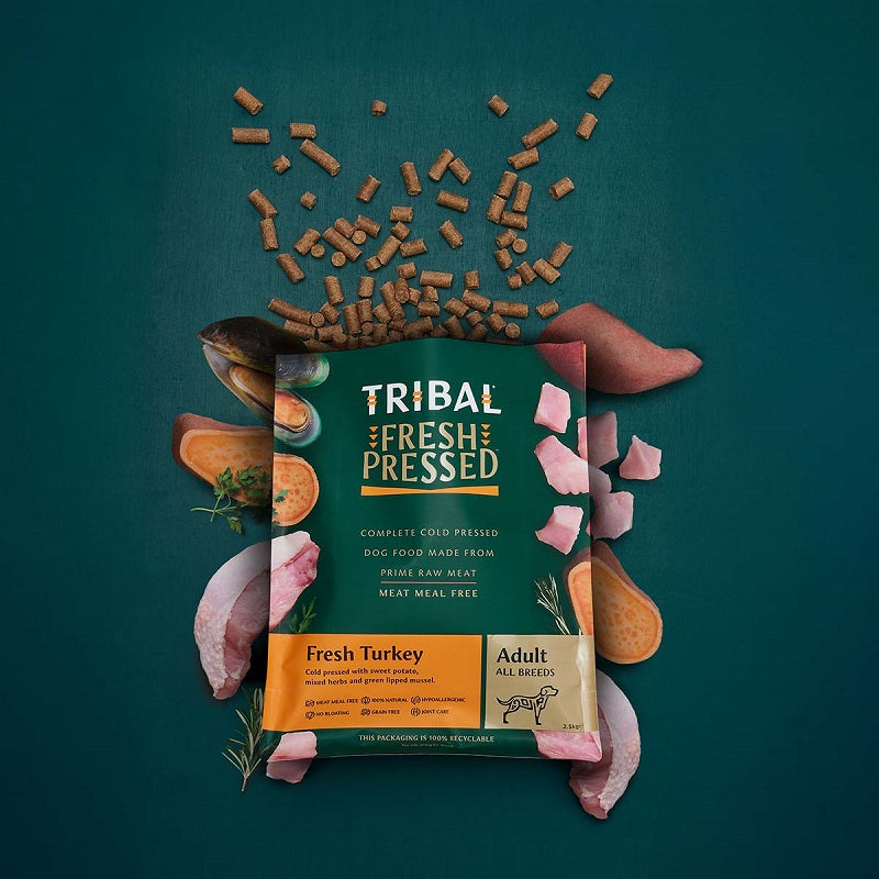 Tribal Fresh Pressed Adult Turkey kylmäpuristettu kuivaruoka