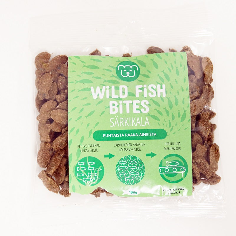Wild Fish Bites Särkikeksi 100 g